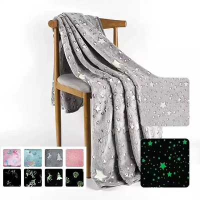Tấm chăn phát sáng 100% polyester