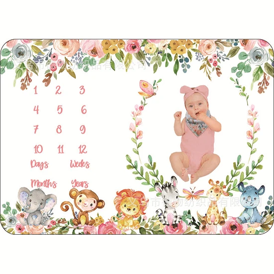 Bộ Quà Tặng Chăn Bé Milestone