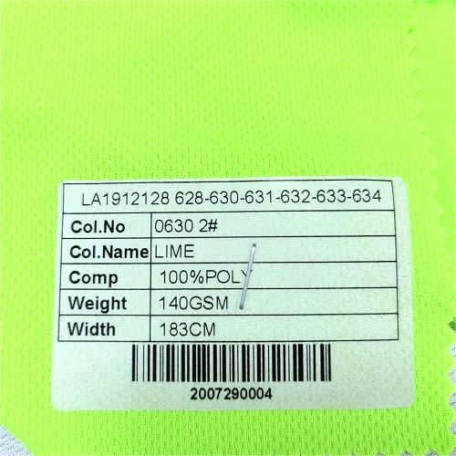 Bird Eye Fabric For Sports T-shirt Basketball