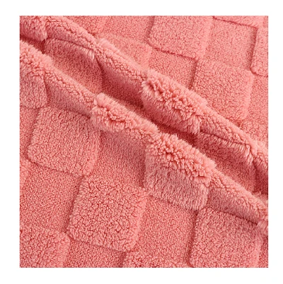 Kiểm tra vải Jacquard Lamb Sherpa