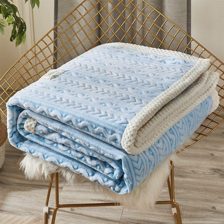 super soft coral blanket