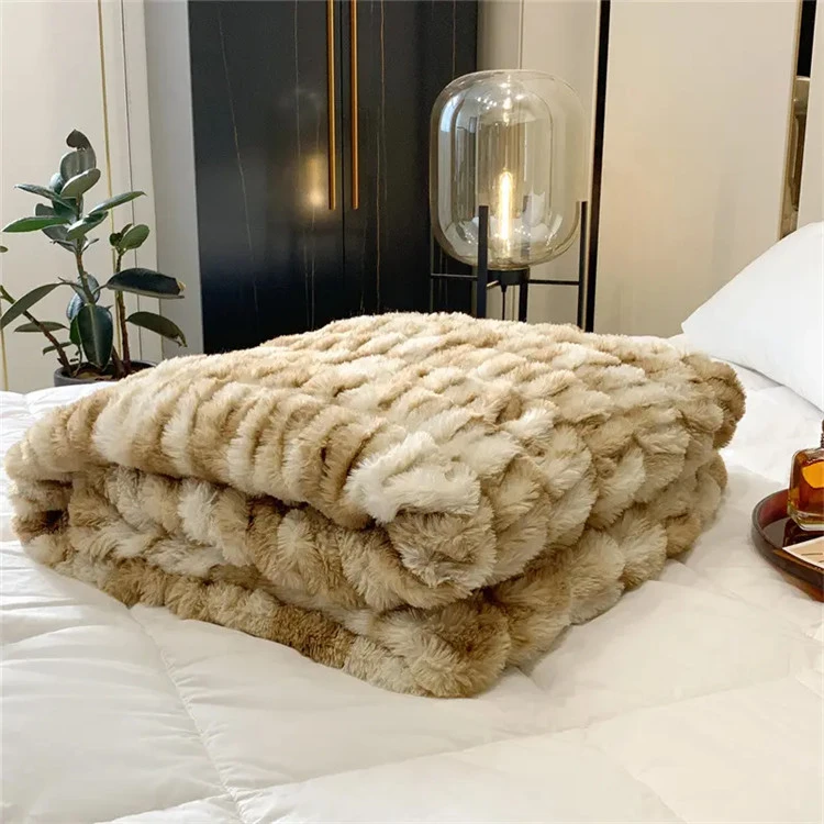 Lông thú giả Sherpa Blanekt
