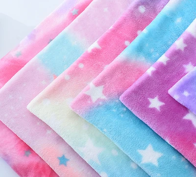 Vải flannel dạ quang