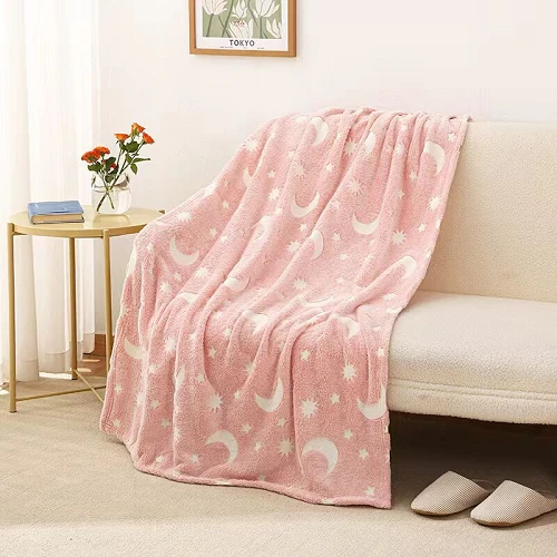 Print Fluorescent Blanket Print Fluorescent Blanket