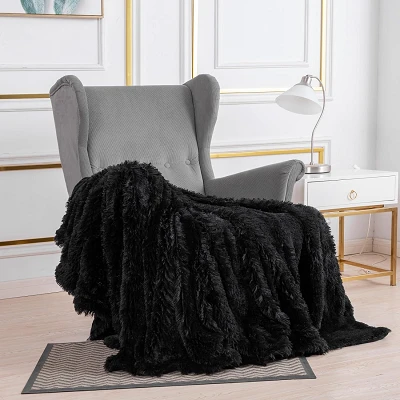Rabbit Minky Faux Fur Blanket
