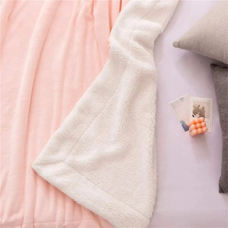 Customized Sherpa Baby Swaddle Blanket
