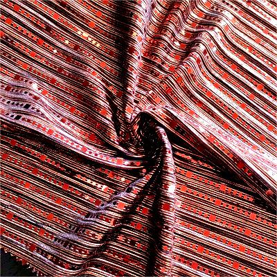 Vải sequin kim loại 100% Polyester