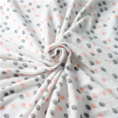 Vải lông cừu cực in 100% Polyester