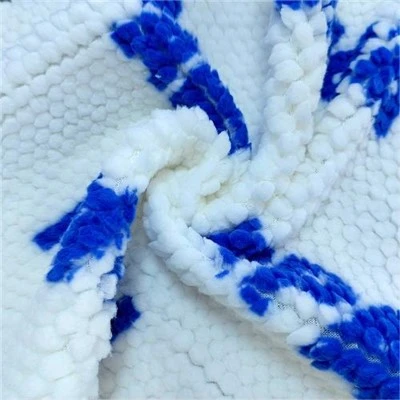 Vải Sherpa 3D Jacquard cho chăn