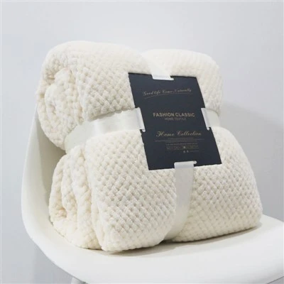 Dứa Check Jacquard Chăn Sherpa