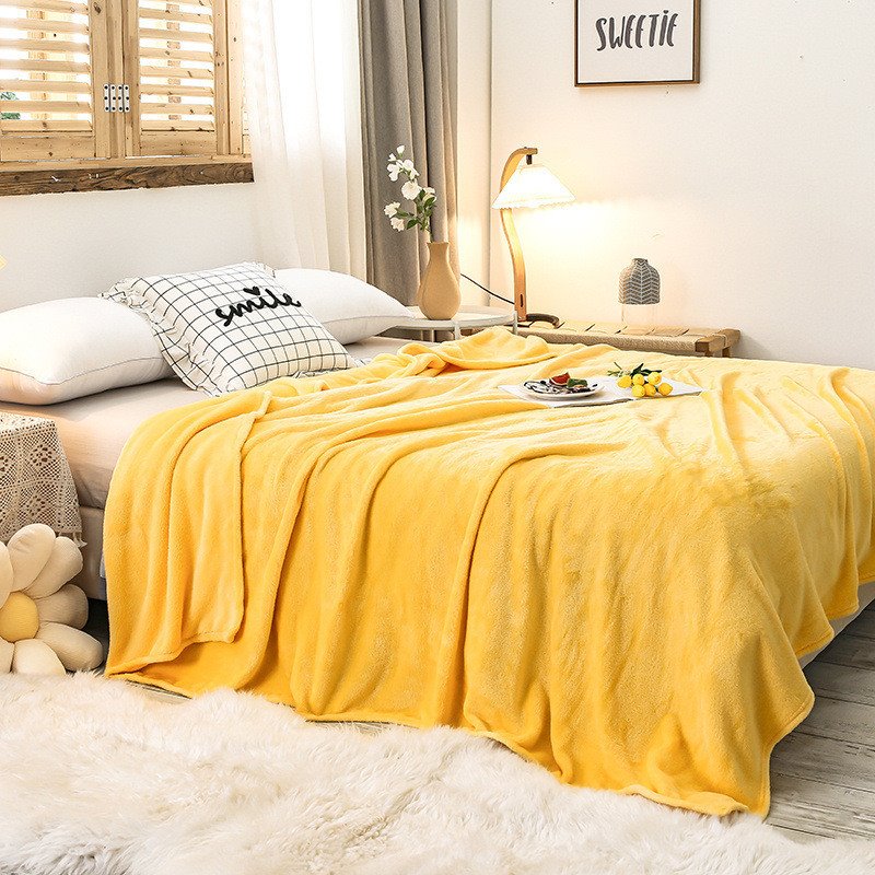 Siêu ấm chăn lông cừu dày san hô