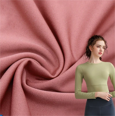 Yoga Sport Polyester Spandex vải cho trang phục thể thao