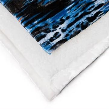 Double Layer White Blanket