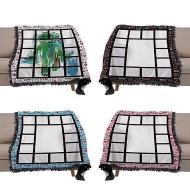 Chăn thăng hoa với tua