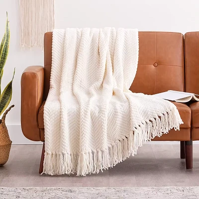 Tấm chăn tua cho ghế sofa giường đi văng
